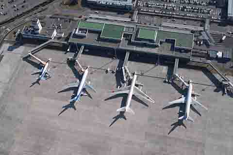 松山空港DC-8(SPOT-3)