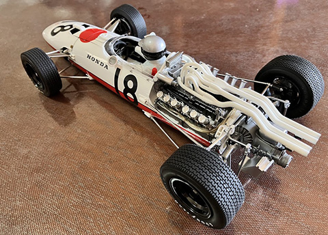 ホンダf1斜め後ろ