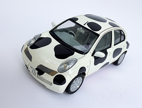 日産Ｋ12型マーチ　丑年モーモーVer.