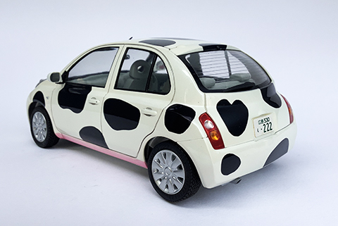 日産Ｋ12型マーチ　丑年モーモーVer.