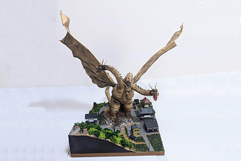 浅井造型　初代キングギドラ